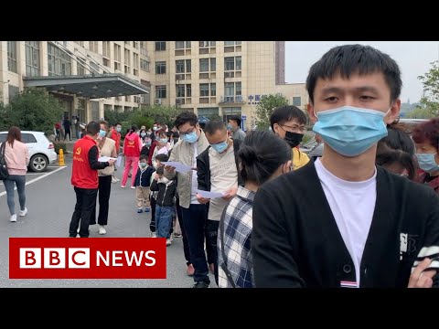 實驗性Covid-19疫苗在中國排隊 - BBC News (Queues in China for experimental Covid-19 vaccine - BBC News)