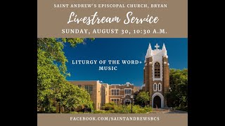 Liturgy of the Word August 30, 2020