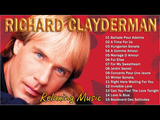 Vídeo relacionado con The Piano Solos of Richard Clayderman: Anthology