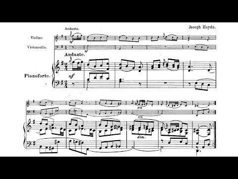 Joseph Haydn: Piano Trio No. 39 in G major "Gypsy", Hob. XV/25 (Trio Wanderer)