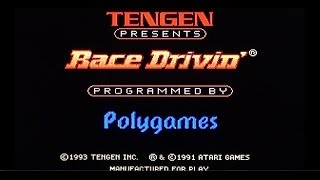 Race Drivin' on Mega Drive. Played badly + commentary
