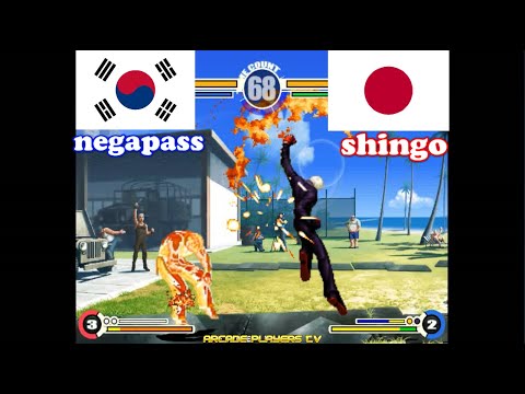 The King of Fighters XI ➤ negapass (South Korea) vs shingo (Japan) kofxi
