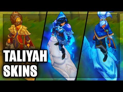 All Taliyah Skins Spotlight (League of Legends)