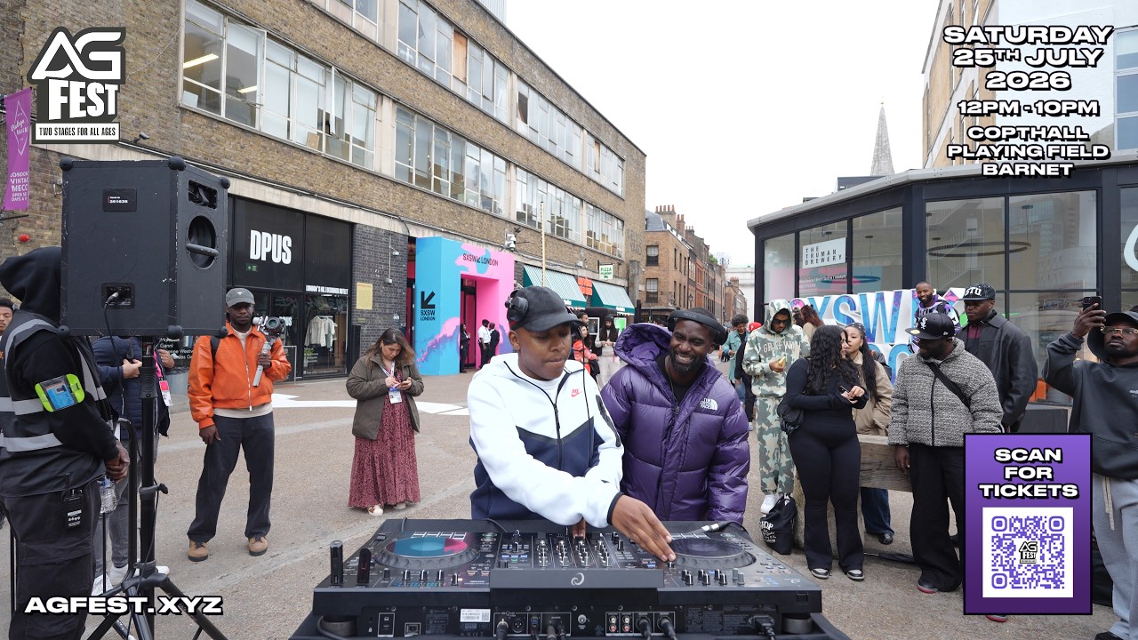 VIGRO DEEP B2B DJ AG AT SXSW LONDON | AMAPIANO MIX | DJ AG