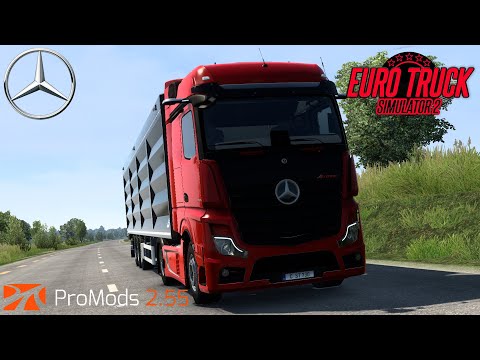 Back in the ACTROS 5! | ETS2 1.40 | ProMods 2.55 | Mercedes Actros MP5 1846 | Galway - Sligo