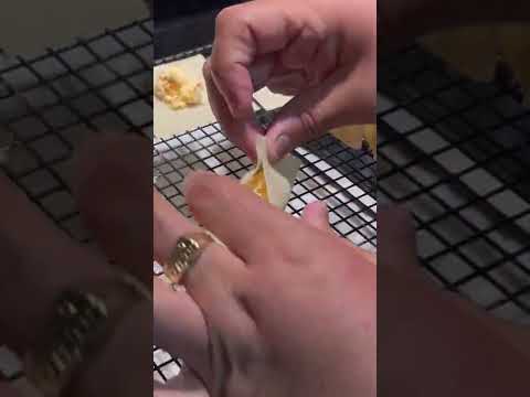 Shrimp Rangoon wrapping recipe coming soon!