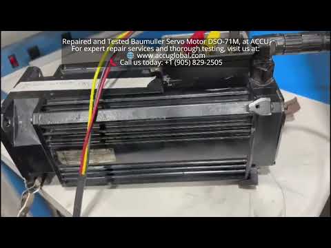 Repaired and Tested DSO-71M - A Servo Motor by Baumuller, At ACCU