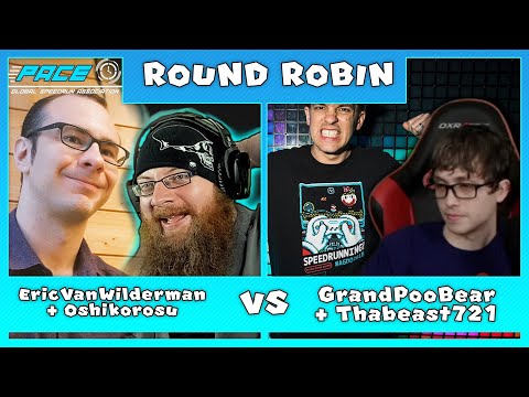 GrandPoobear / Thabeast721 vs EVW / Oshi | Round Robin | PACE SMM2 2v2 Relay Speedrun Invitational