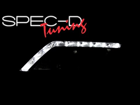 SPECDTUNING DEMO VIDEO: 2010-2012 FORD FUSION LED PROJECTOR HEADLIGHTS