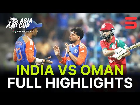 Match 12 | India vs Oman | Match Highlights | DP World Asia Cup 2025 | ZF1K