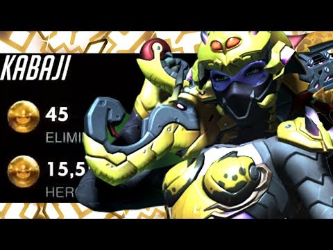 KABAJI TOP 500 WIDOW! 45 ELIMS! [ OVERWATCH SEASON 18 TOP 500 ]