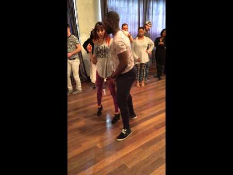 Ennuel and Hakima at the Mini Kizomba Congress 2015 - Kizomba 2.0 part 2