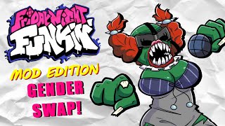 GENDER SWAPPING Friday Night Funkin&#39; MODS!! [ruv,tricky,kapi]