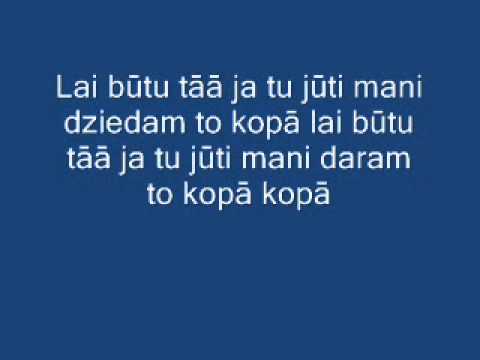 Rassell, Sabīne Berezina, Aivo Oskis Lec,lec (ar vārdiem)