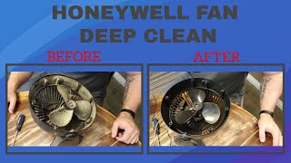 Honeywell HT-900 Fan - Disassembly And Cleanout