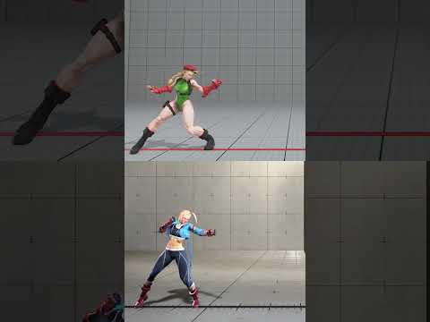 SF6 vs SFV Cammy