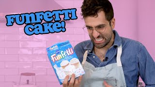 Making Funfetti Box Cake Taste Better • JonnyCakes