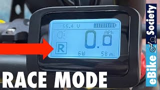JUICED BIKES - HOW TO TURN ON RACE MODE