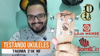 Video thumbnail for Testando ukuleles: Tagima 21k (by: Paulo Jr.) by PauloJrOficial
