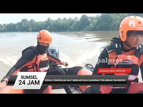 Diduga Tenggelam Saat Mencari Ikan Basarnas Turunkan Tim Res