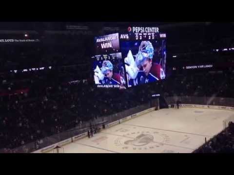 Avalanche vs Rangers April 3rd 2014 - avalanche wins!
