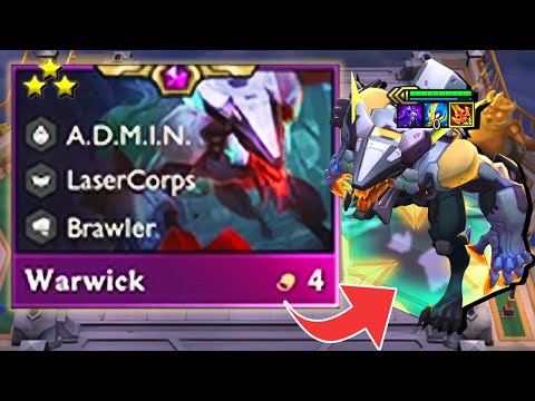Warwick 3 Star ⭐⭐⭐ with Radiant Deathblade !! 🔥🔥 |  TFT SET 8.5
