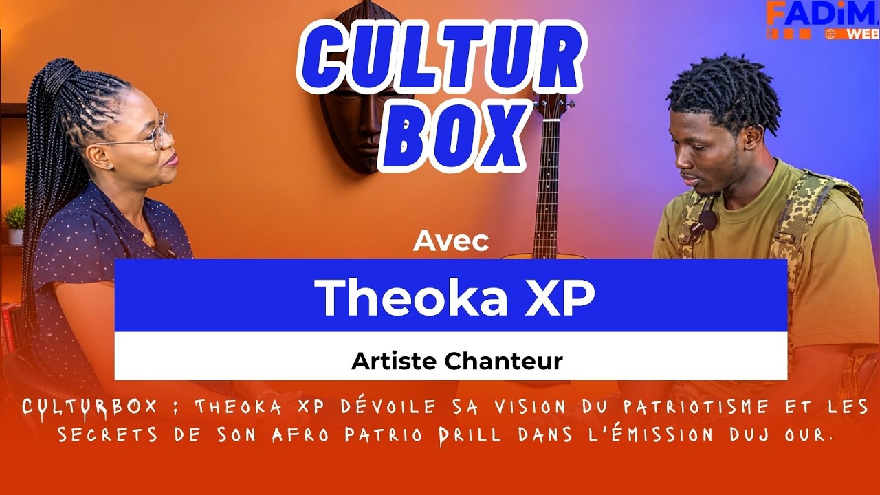CULTURBOX : Theoka XP dévoile sa vision du patriotisme et les secrets de son Afro Patrio Drill.