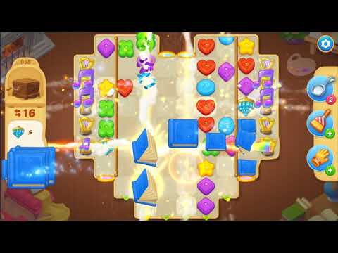 Matchington Mansion Level 858 - 859 | MICRO GAMEPLAY HD