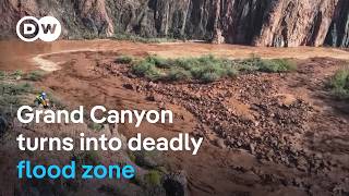 Flash flood kills at least two, dozens evacuated by helicopter at Grand Canyon