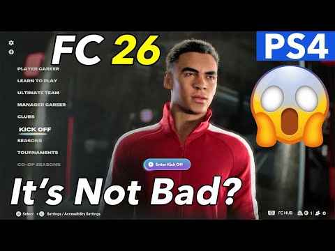 I PLAYED FC 26 ON PS4... Good Or Bad? - (PS5 vs PS4)