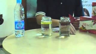 Demo Cara Kerja FIFORLIF : Menyerap, Mengikat, Membuang toxin & memberi NUTRISI lengkap utk tubuh