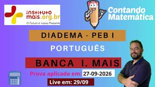 DIADEMA 2026 | PEB I (I. MAIS) - Português – Gabarito e Resolução