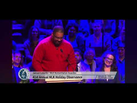 MLK Humanitarian Award Acceptance Speech