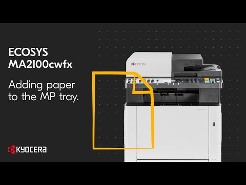 Kyocera MA2101cfx — бумага в MP-лоток