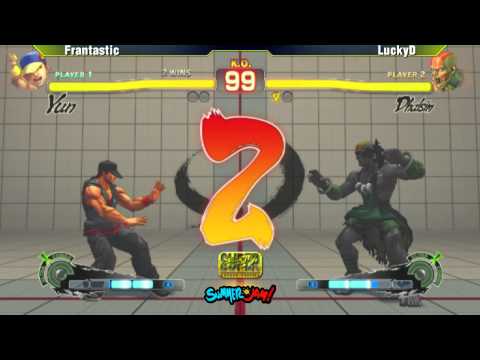 Frantastic vs LuckyD SSF4AE Singles - GVN Summer Jam 5