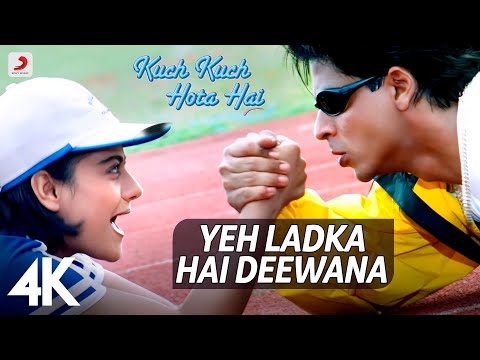 Yeh Ladka Hai Deewana: 4K Video | Shah Rukh Khan, Kajol |Udit Narayan| Alka Yagnik | KKHH