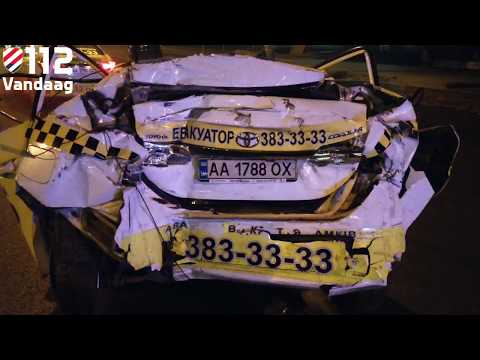 Ernstig ongeval met dronken vrachtwagenchauffeur in Kiev