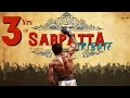 3 Yrs Of Sarpatta Parambarai PaRanjith Arya Santhosh Narayanan Neeye Oli N K Cutz