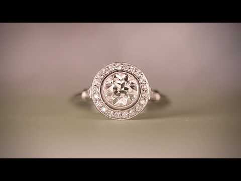 Antique 1.00ct Old European Diamond -Linda Ring - Showroom Video