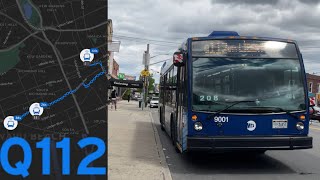 *[FULL BUS JOURNEY!]* A Wonderful Saturday Stroll on the Q112!