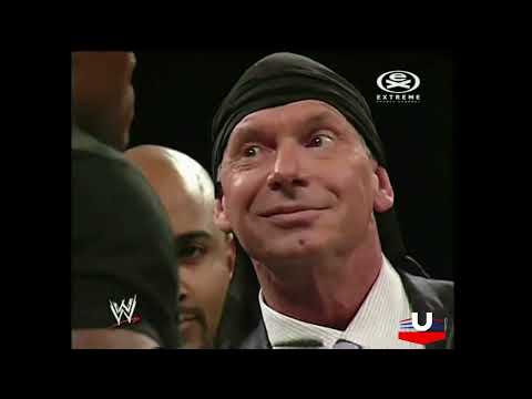 WWE Raw 07.05.2007: Vince McMahon, Jonathan Coachman i Bobby Lashley segment - PL