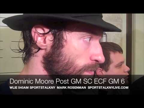 DOMINIC MOORE/WLIE 540AM SPORTSTALKNY MARK ROSENMAN POST GAME SC ECF GM 6
