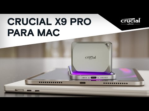 Crucial X9 Pro for Mac 2TB Portable SSD | CT2000X9PROMACSSD9B