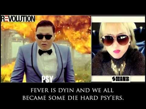 [INTERACTIVE LYRIC VIDEO]  Shin-B - PSY Revolution + Bubbles!