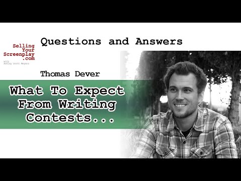 What To Expect From Writing Contests