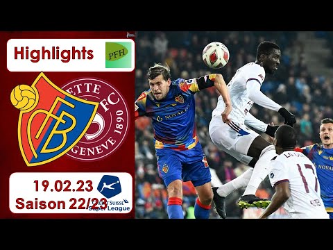 Highlights: FC BAsel vs Servette - Genf FC (19.02.2023)