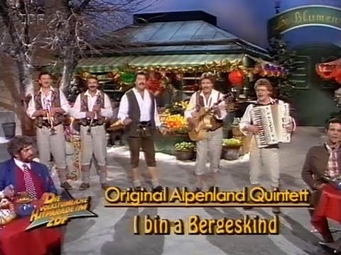 Original Alpenland Quintett - I bin a Bergeskind - 1995