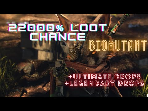 Biomutant 22000 % Luck Looting