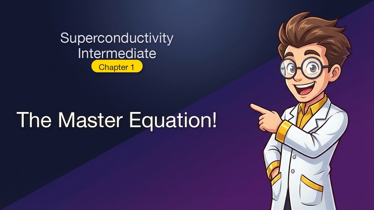 The Master Equation!