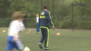 preview picture of video 'Trainers van Ajax geven voetbalclinic bij FC Purmerend'